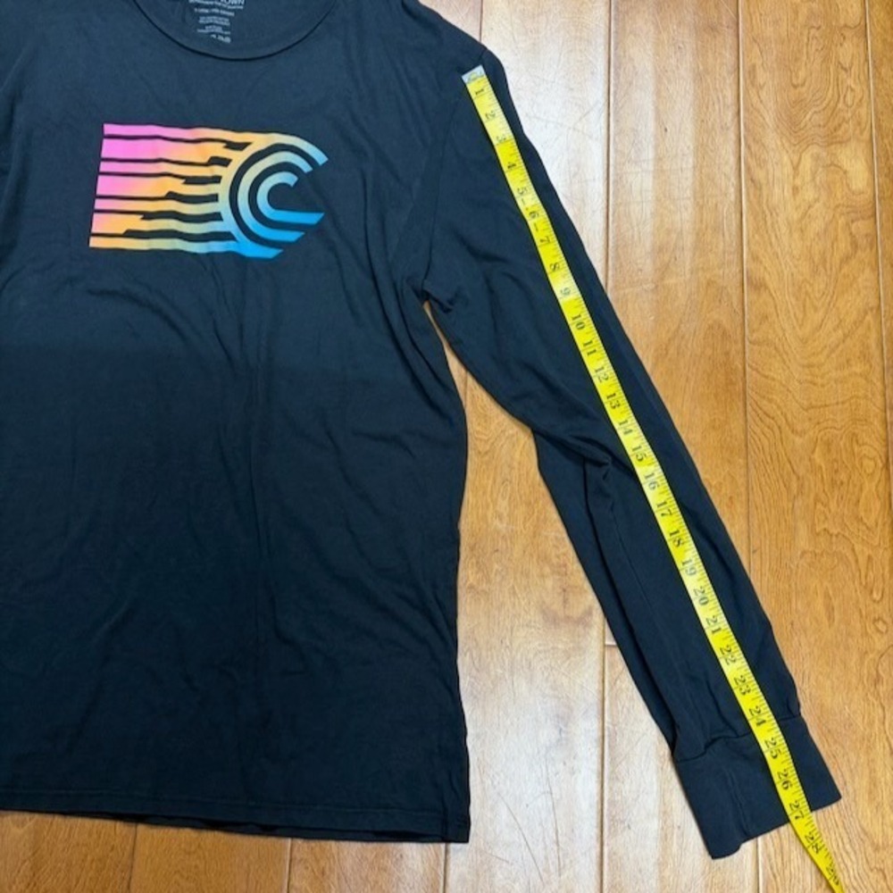 Outerknown Mens Long Sleeve Organic Cotton Shirt Size XL Logo Surf Beach Casual - Picture 4 of 8